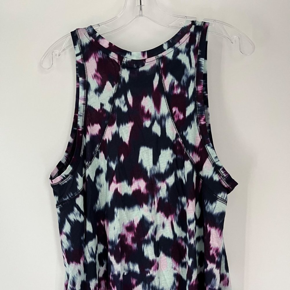 Sweaty Betty Easy Peazy Blue Flow Print Sustainable Vest Tank Top 8-10 - Picture 13 of 13